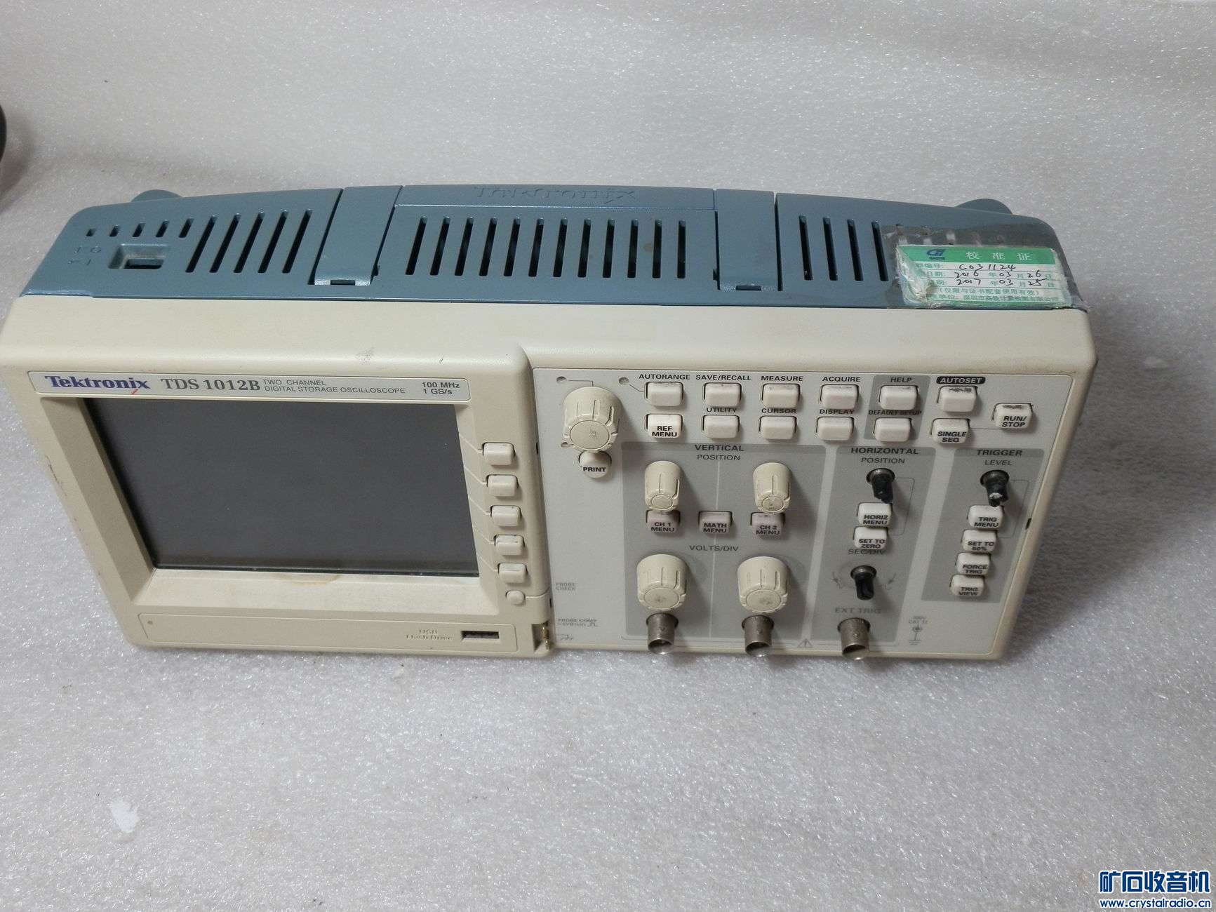 Tekker TDS1012 oscilloscope